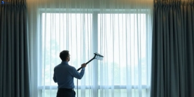 Commercial drapes cleaning service curlewis-vic hotels offices