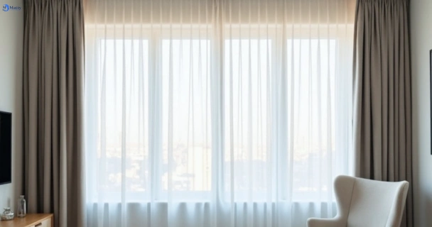 Restored vibrant drapes in curlewis-vic QLD after Matty Curtain Cleaning